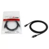 USB-C-naar-USB-C-kabel EQUIP 128348, USB 3.2 Gen 1 (5 Gbit/s), PD 60 W, 0,5 m, zwart