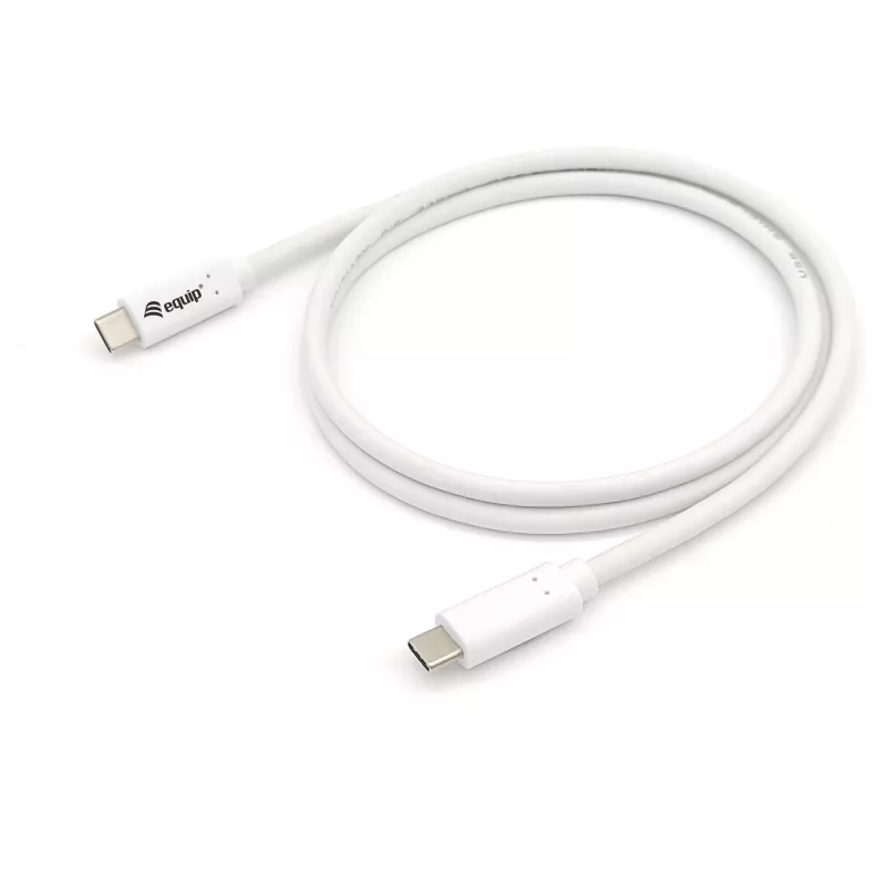 EQUIP USB 3.2 Gen 1 Type-C naar Type-C-kabel 0,5 m PD 60 W 5 Gbit/s wit