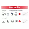 EQUIP USB 3.2 Gen 1 Type-C naar Type-C-kabel 0,5 m PD 60 W 5 Gbit/s wit
