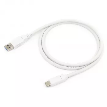 USB 3.2 Gen 1 C-naar-A-kabel EQUIP 0,5 m 5 Gbit/s wit (USB-C naar USB-A, vernikkelde contacten)