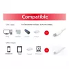 USB 3.2 Gen 1 C-naar-A-kabel EQUIP 0,5 m 5 Gbit/s wit (USB-C naar USB-A, vernikkelde contacten)