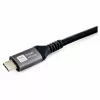 USB4 Gen3x2 C–C-kabel EQUIP 128380, 0.5 m, PD 3.1 240W, 40 Gbps, 8K/60Hz, zwart