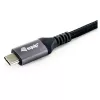 USB4 Gen3x2 C–C-kabel EQUIP 128380, 0.5 m, PD 3.1 240W, 40 Gbps, 8K/60Hz, zwart