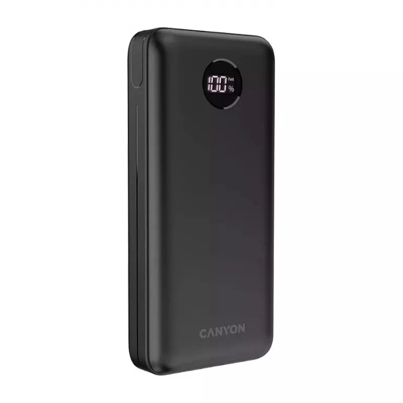 Canyon PB-2002 powerbank 20.000 mAh PD20W zwart