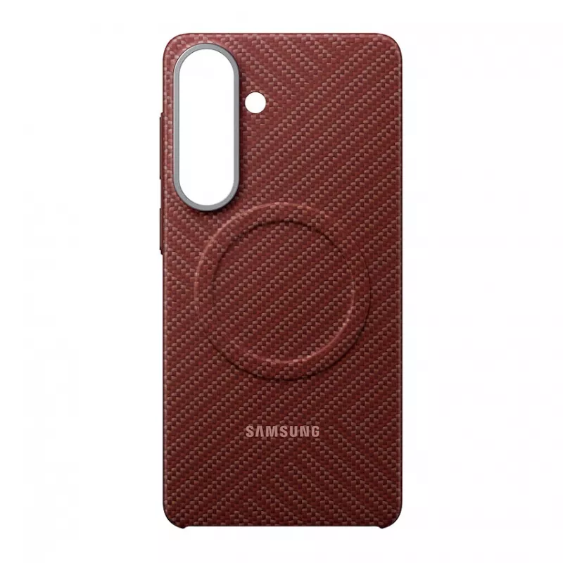 Samsung Carbon Magnet hoesje Galaxy S26+, rood