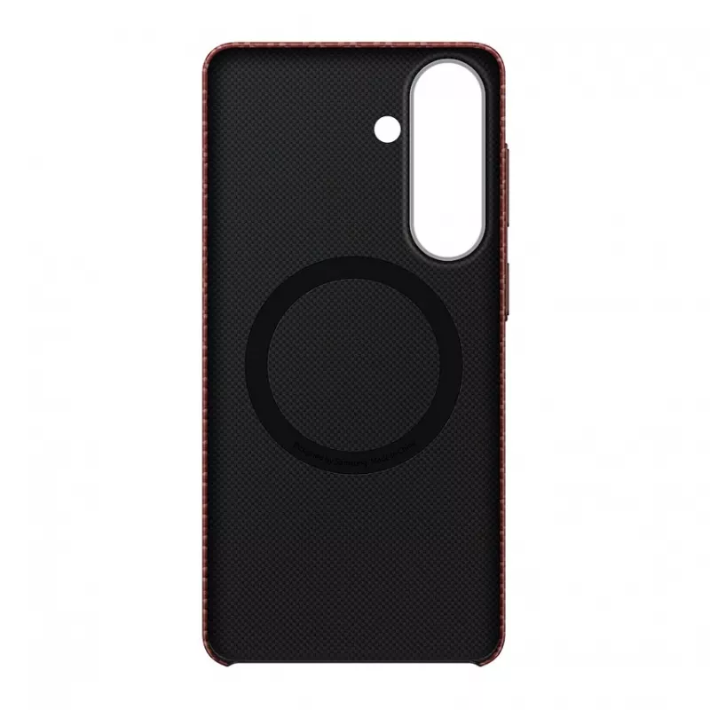Samsung Carbon Magnet hoesje Galaxy S26+, rood