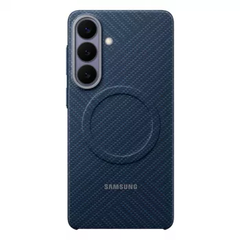 Samsung Carbon Magnet hoesje Galaxy S26+, donkerblauw