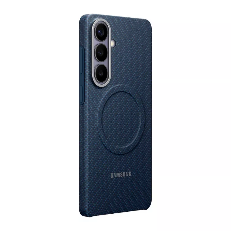 Samsung Carbon Magnet hoesje Galaxy S26+, donkerblauw