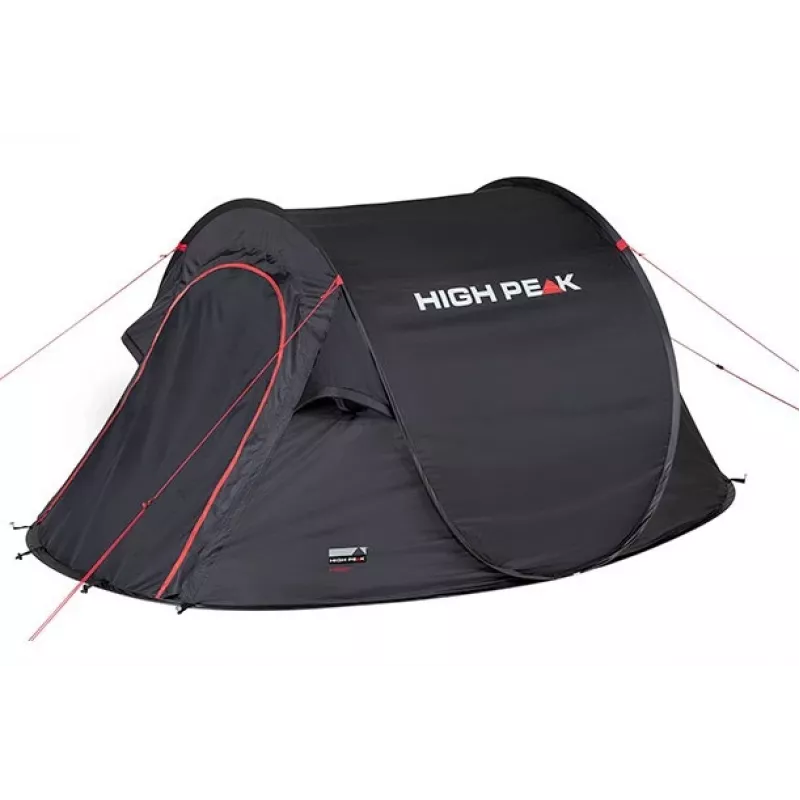 High Peak Vision 3 zwart tunneltent 10290