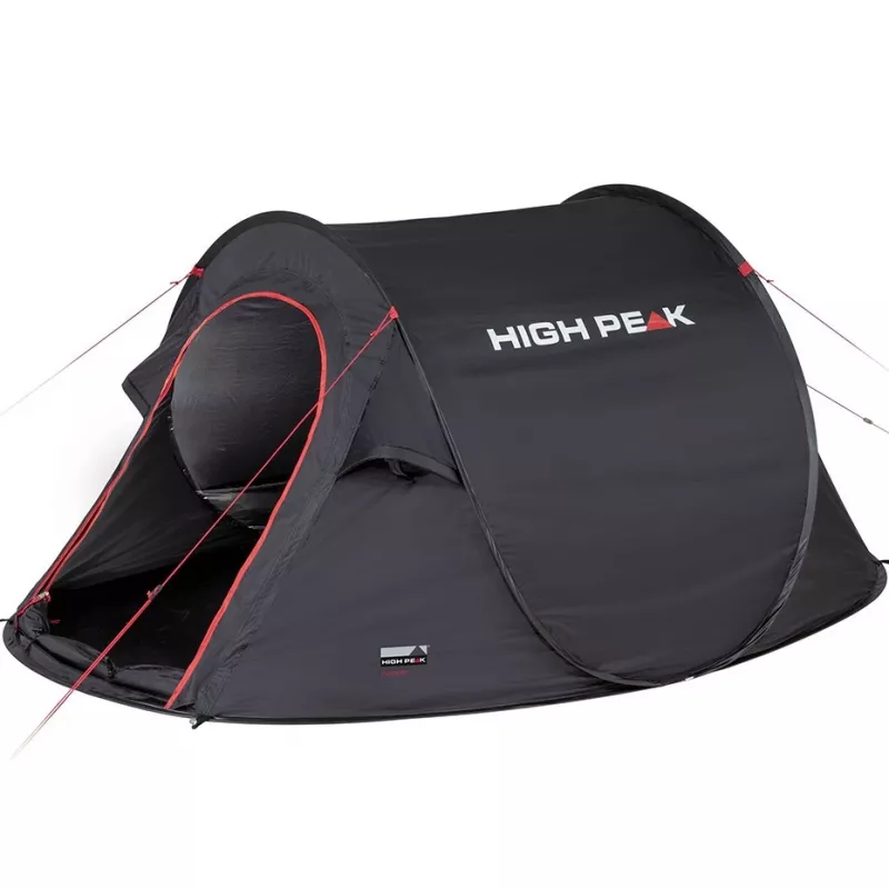 High Peak Vision 3 zwart tunneltent 10290