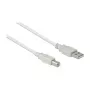Good Connections USB2.0-kabel A-B grijs 0,25m