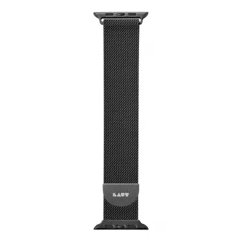 Strap LAUT Steel Loop zwart roestvrij staal