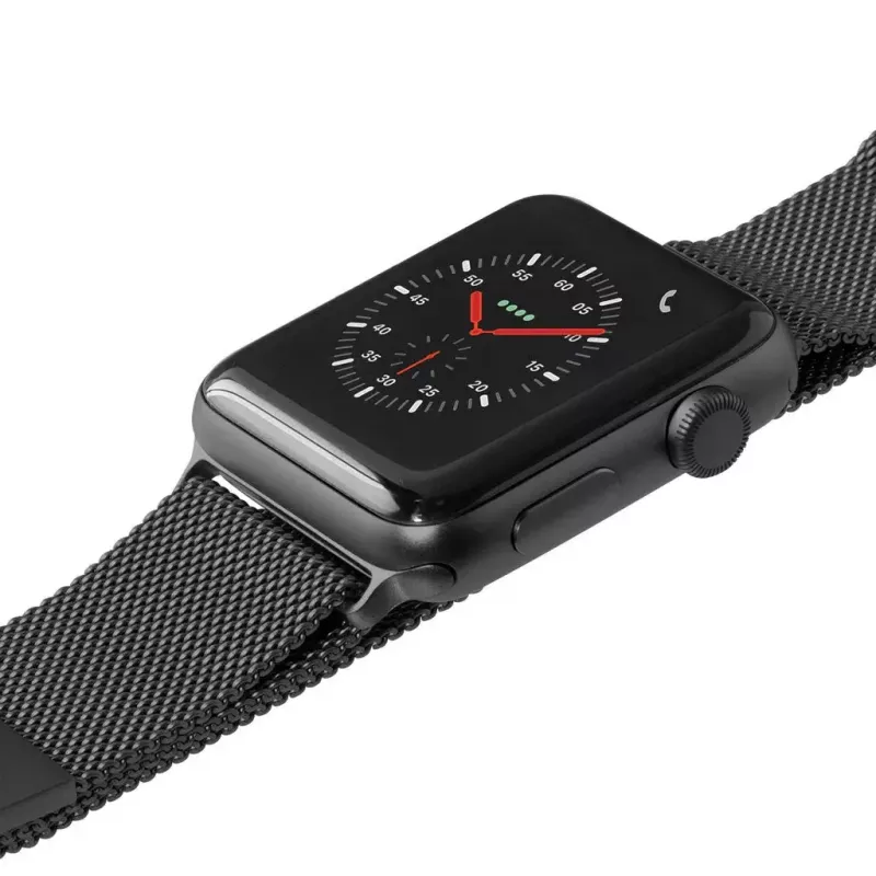 Strap LAUT Steel Loop zwart roestvrij staal