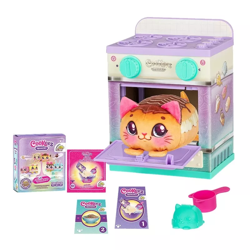 Creatieve set Cobi Cookeez Makery – gebakken koekjes, DIY-koekjes versieren en speelset