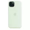 Siliconenhoes met MagSafe voor Apple iPhone 15 Plus – siliconen, mint, voor 6,7 inch iPhone 15 Plus