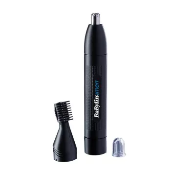 Precisietrimmer BABYLISS E652E voor oor en neus, zwart, AA-batterij
