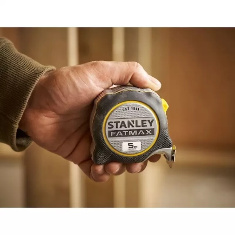 Meetlint Stanley FMHT38214-0 5m zwart geel