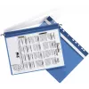 Hangmap Durable 2561-06 A4 kunststof blauw transparant