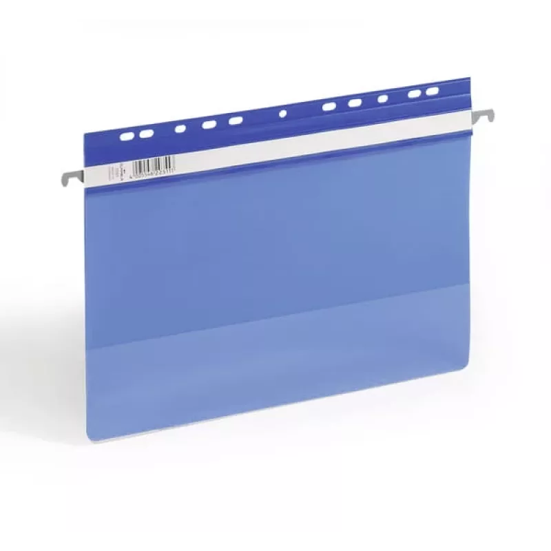 Hangmap Durable 2561-06 A4 kunststof blauw transparant
