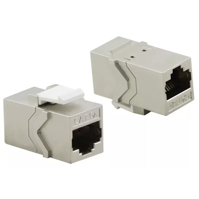 Keystone-module Helos 304268 plat zilver RJ-45