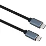 USB 3.2 Type-C-stekker-naar-stekker-kabel helos 304318 1,0 m