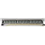 Patchpaneel helos 146867 RJ-45 24 poorten, grijs RAL 7035