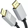 DisplayPort-kabel Helos 288443 1 m zwart grijs