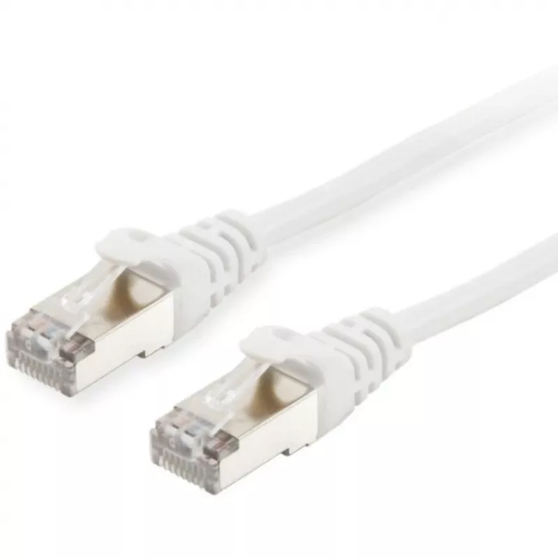 Equip 635510 Cat.6 S/FTP LSZH patchkabelset, RJ-45, 1 m, wit, 40 stuks