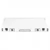 Glasvezel-lasbox DIGITUS DN-96330/9APC 1U, bezet met 6x LC-APC DX, OS2, polymeer/staal, lichtgrijs