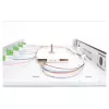 Glasvezel-lasbox DIGITUS DN-96330/9APC 1U, bezet met 6x LC-APC DX, OS2, polymeer/staal, lichtgrijs