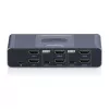 KVM-switch DIGITUS DS-12856 USB-C/USB-A 2-poorts dual HDMI 4K60Hz (USB 3.2 Gen 1)