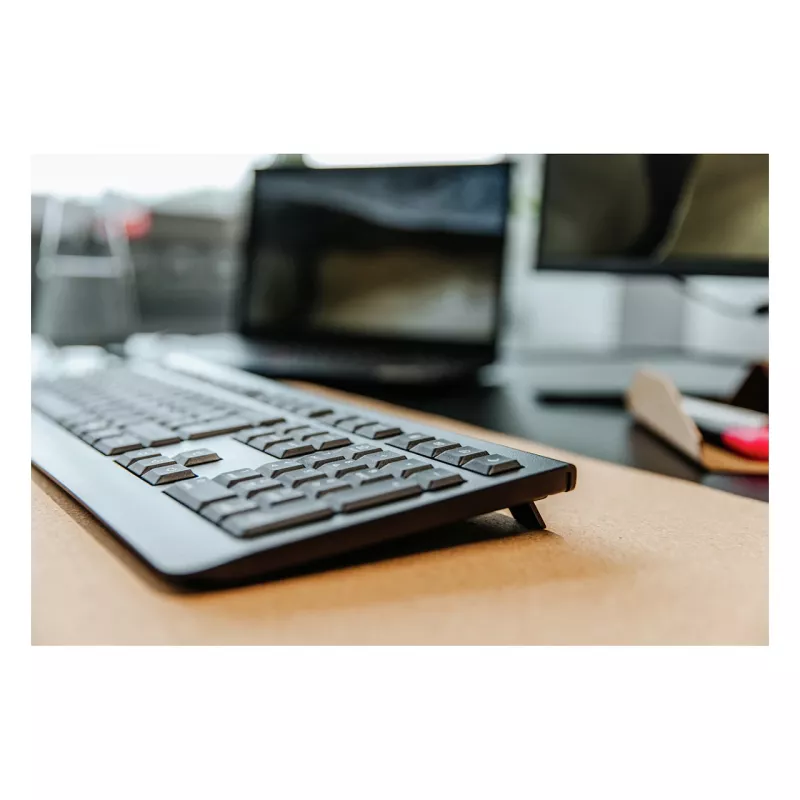 Cherry KW 3000 universeel RF draadloos QWERTY Portugees zwart