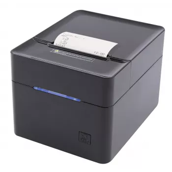 POS-printer Olympia 947990055 — thermische directe druk, 250 mm/s, 80 mm roldiameter, 80 mm printbreedte, USB Type-A, RS-232, bedraad, zwart
