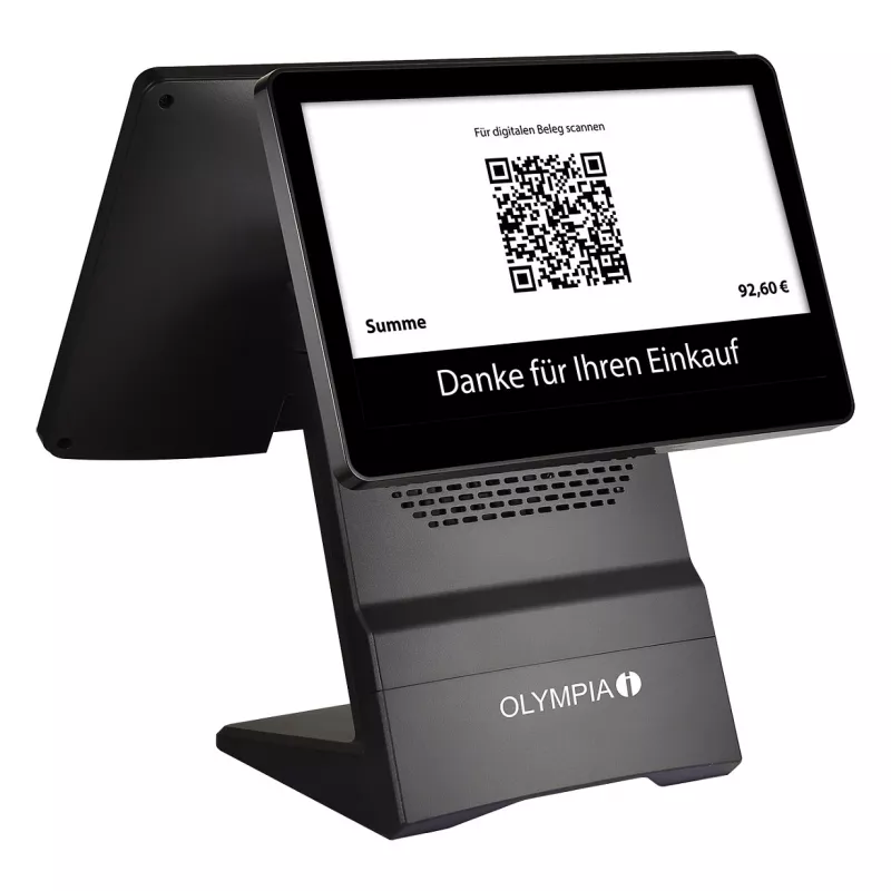All-in-one touchscreen-terminal Olympia T400DK 39,6 cm (15,6 inch) Android 11 zwart