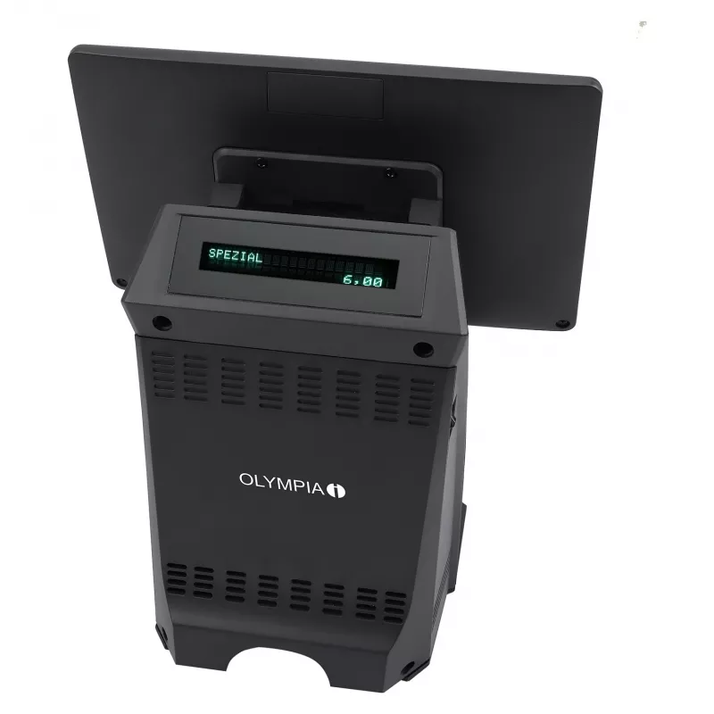 All-in-one touchscreen-terminal Olympia T210 25,4 cm (10 inch) LCD, Android 11, thermotransferprinter, 8 cm breedte, zwart