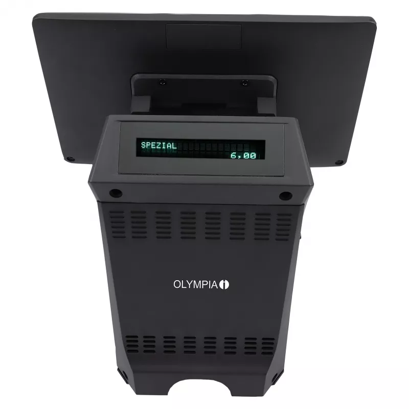 All-in-one Olympia T215DK 38,1 cm (15 inch) touchscreen Android 11, thermische directe printer 8 cm, zwart