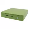 Elektronische kassalade Olympia M405, metalen behuizing, groen, 405×400×102 mm, 2 sleutels