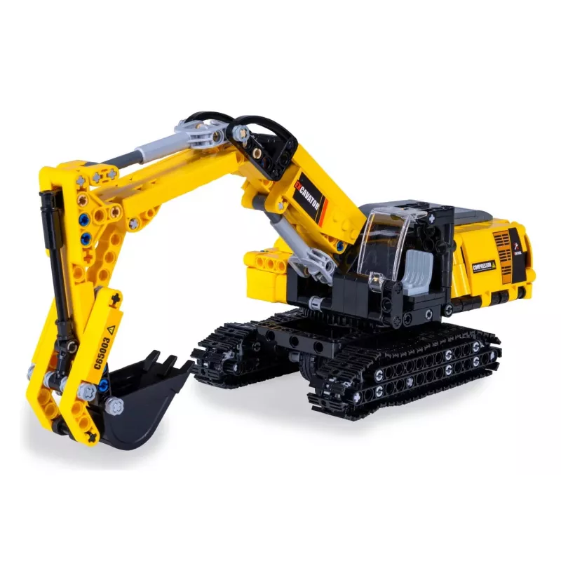 Graafmachine-model Jamara CaDA graafmachine bouwstenen, aanbevolen leeftijd 8+, gewicht 0,36 kg, zwart/geel