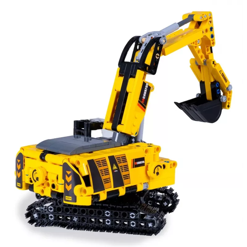 Graafmachine-model Jamara CaDA graafmachine bouwstenen, aanbevolen leeftijd 8+, gewicht 0,36 kg, zwart/geel