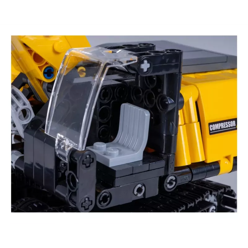 Graafmachine-model Jamara CaDA graafmachine bouwstenen, aanbevolen leeftijd 8+, gewicht 0,36 kg, zwart/geel