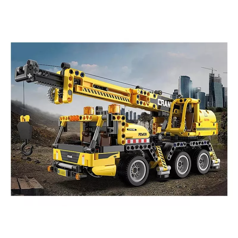 Mobiele kraan Jamara CaDA model 402886 — bouwset, zwart en geel, voor kinderen vanaf 8 jaar