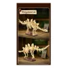 Bouwset Jamara CaDA dinosaurusfossiel Stegosaurus — 297 onderdelen, leeftijd 8+, beige/bruin