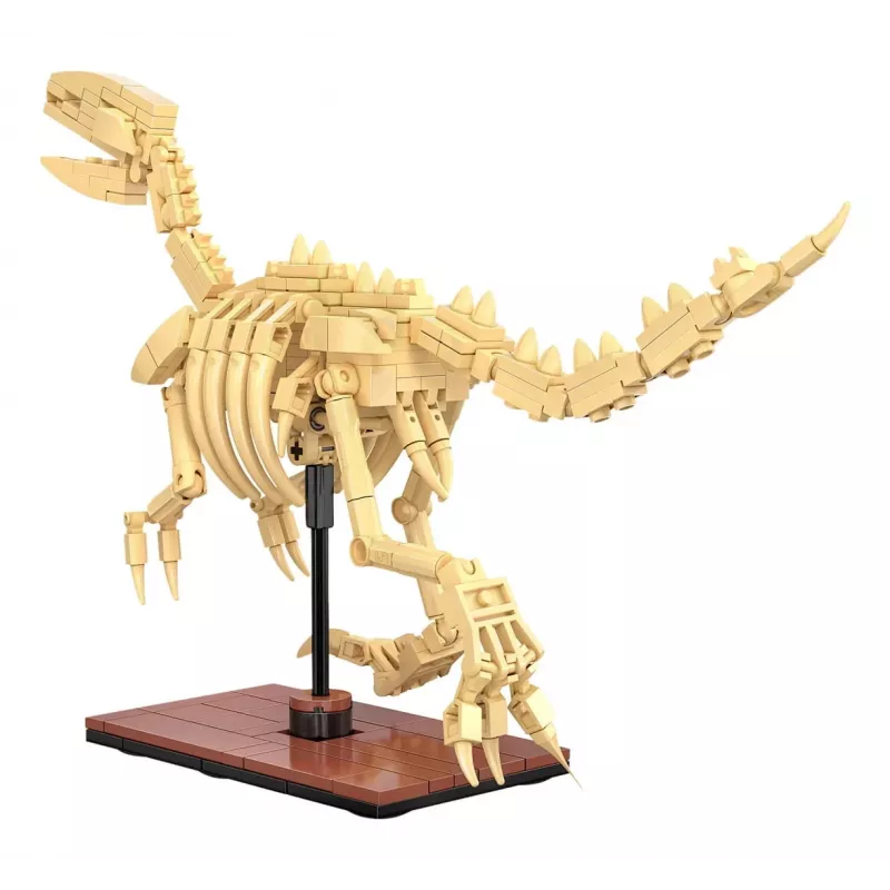 Bouwset Jamara CaDA dinosaurusfossiel Velociraptor — 256 onderdelen, leeftijd 8+, beige/bruin