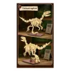 Bouwset Jamara CaDA dinosaurusfossiel Velociraptor — 256 onderdelen, leeftijd 8+, beige/bruin