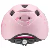 Beschermende kinderhelm UVEX kid 2 cc meerkleurig roze, harde schaal, matte afwerking