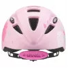 Beschermende kinderhelm UVEX kid 2 cc meerkleurig roze, harde schaal, matte afwerking