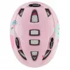 Beschermende kinderhelm UVEX kid 2 cc meerkleurig roze, harde schaal, matte afwerking