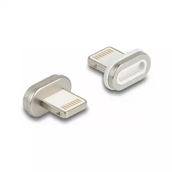 Magnetische 8-pins Lightning-adapter DELOCK 8-pins Lightning-stekker (model 66574)