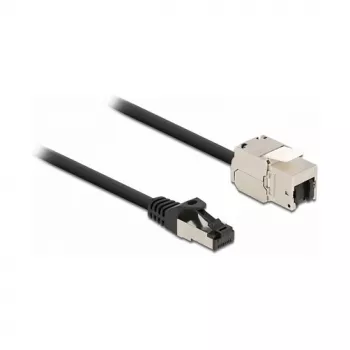 Kabel RJ45-stekker naar Keystone-module RJ45-bus DeLOCK 87029