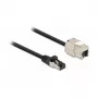 Kabel RJ45-stekker naar Keystone-module RJ45-bus DeLOCK 87029